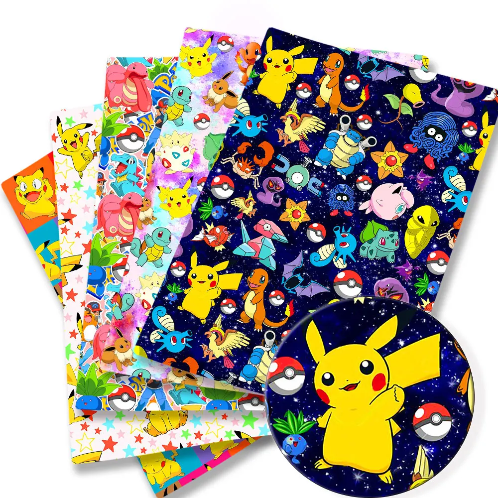 Baby Products Japan - Pokemon Cartoon Fabric140 * 50cm Ręcznie