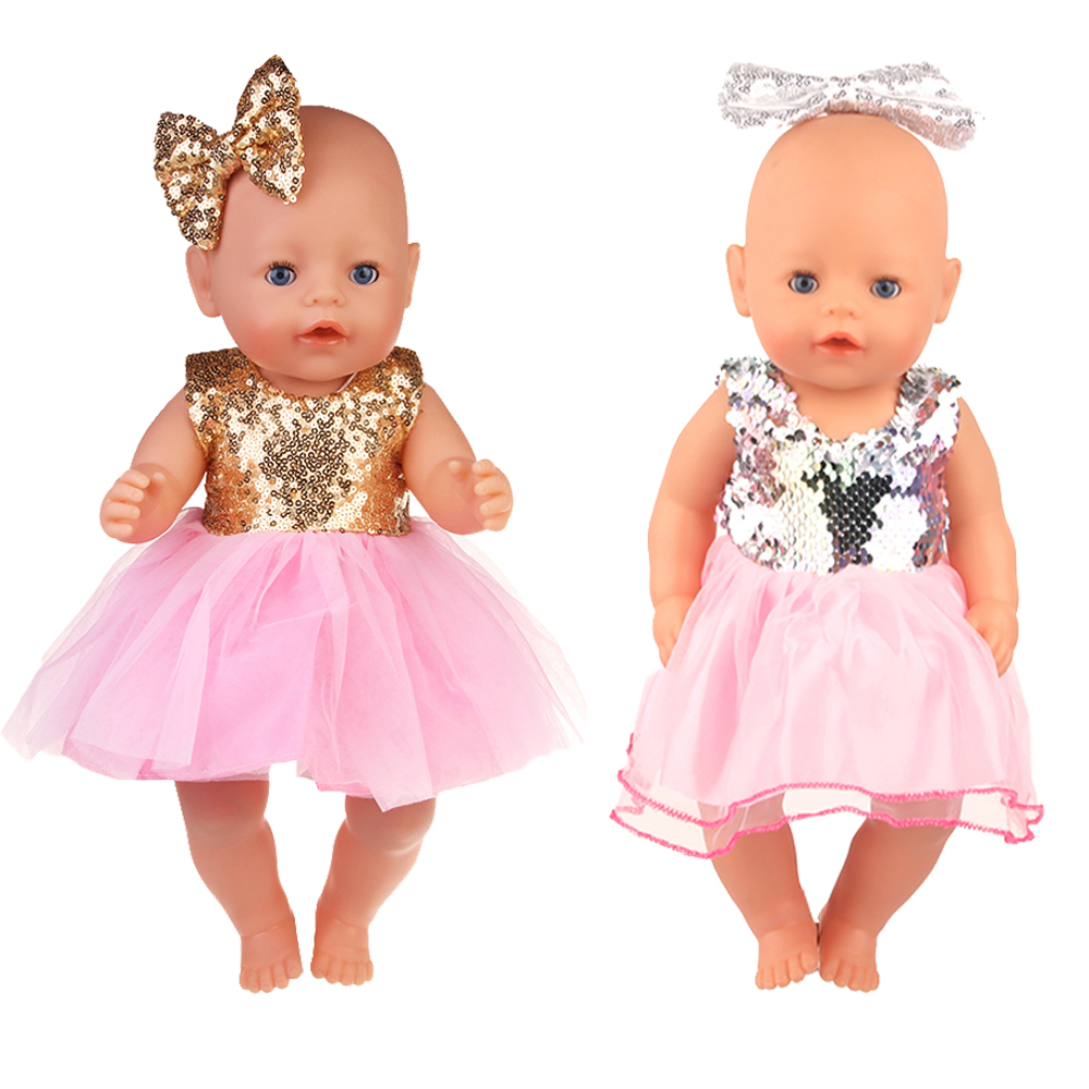 Sukienka z cekinami dla lalek  – Baby Products Resale recenzja i cena