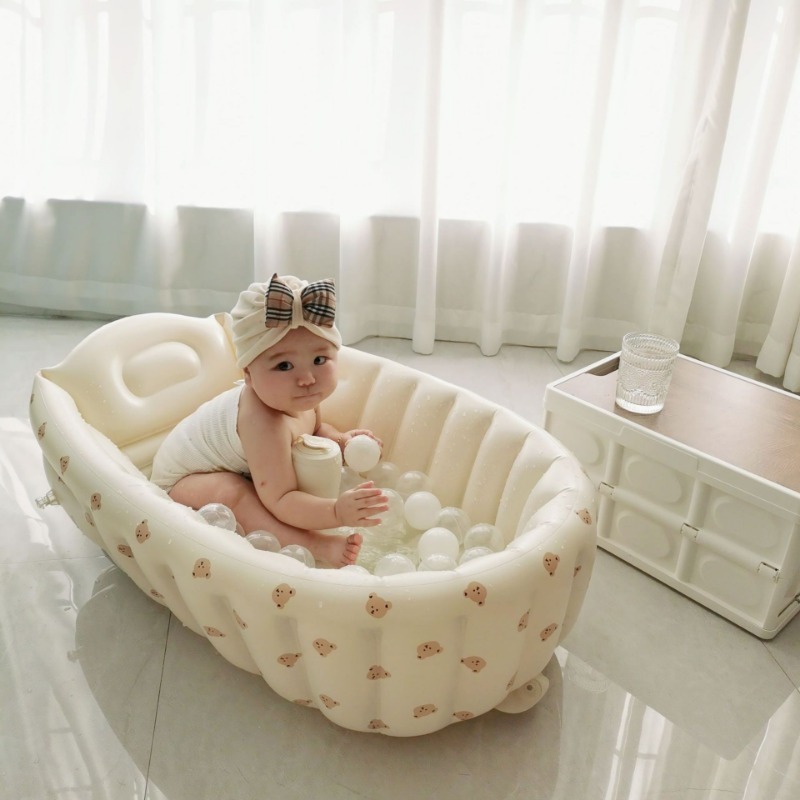 1 szt. Kreskówkowa dmuchana wa – Baby Products Newborn recenzja i cena