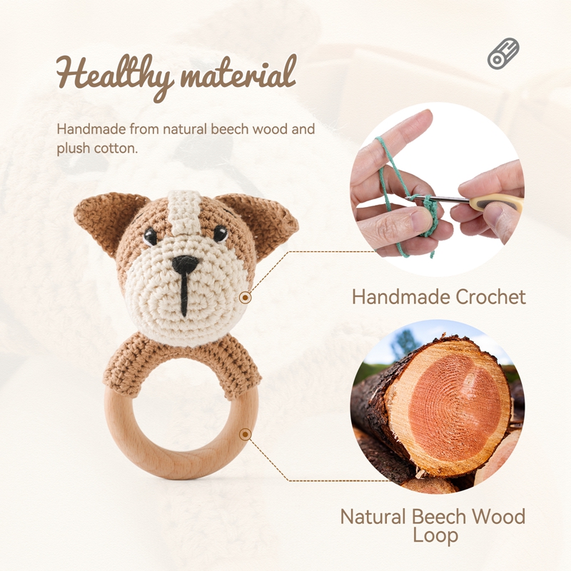Grzechotka dla niemowląt bez B – Baby Products Rabbit recenzja i cena