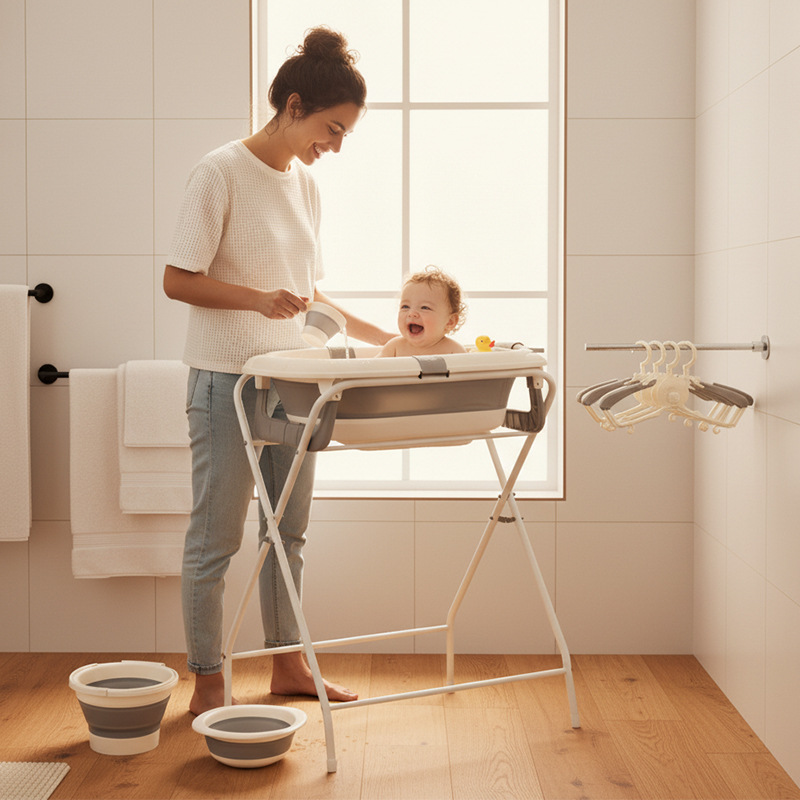 Zestaw do kąpieli dla niemowlą – Baby Products Newborn recenzja i cena